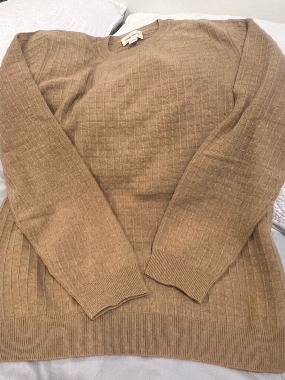 Classic Camel Crewneck Sweater - Men’s l L